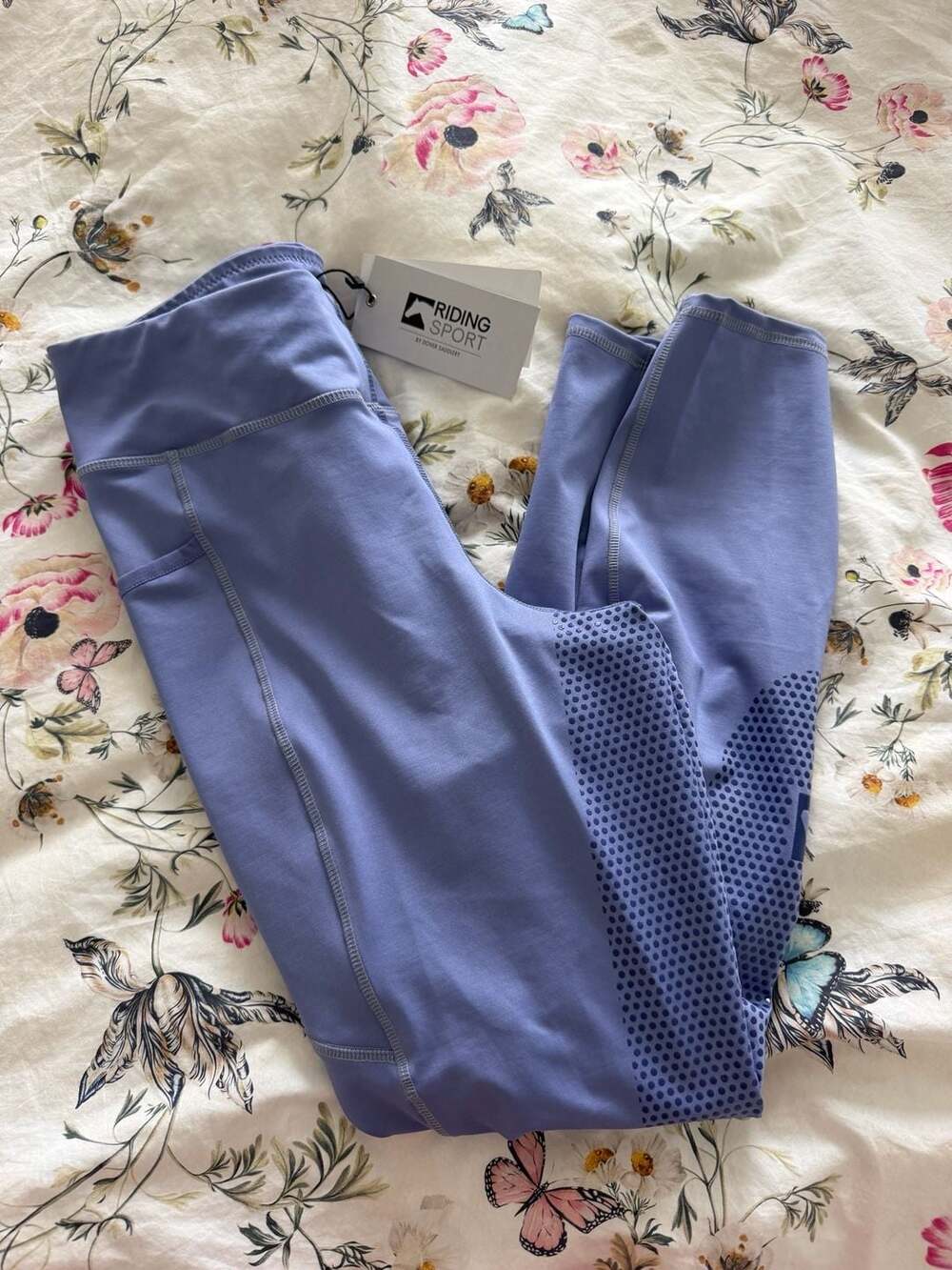 Dover Saddlery Riding Sport RS Tech Tight FS Purple Size Large